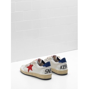 Men/Women Golden Goose Ball Star Shoes In Calf Leather In Leather Slight
