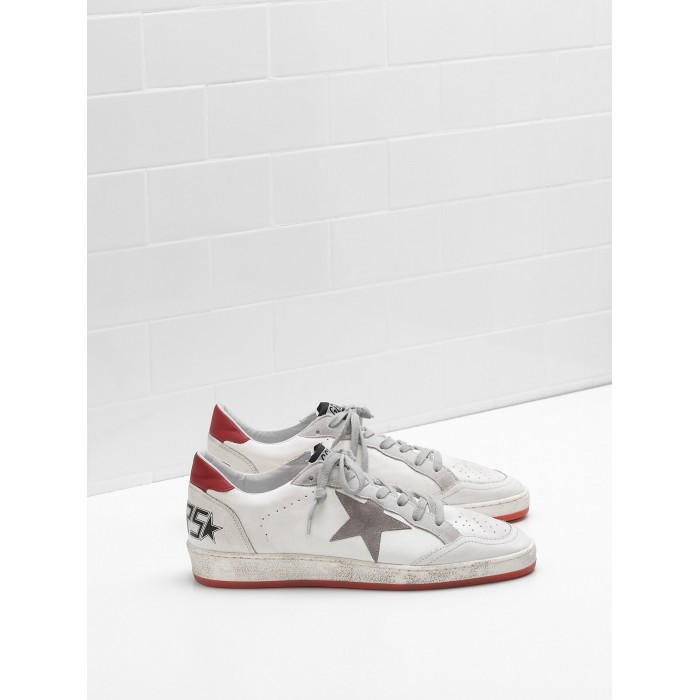 Men/Women Golden Goose Ball Star Shoes In Calf Leather Suede Star