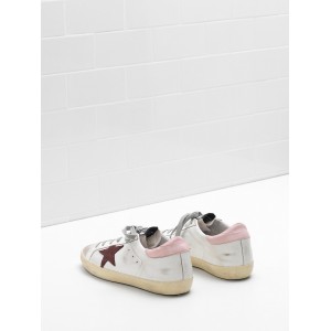 Women's Golden Goose Superstar Shoes Leather Star In Suede Leather